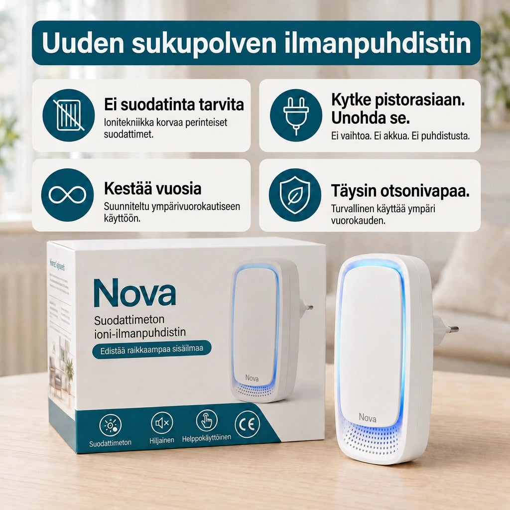 NovaClean™ Friskere morgener og et sundere hjem
