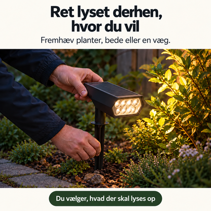 NOVA – Solcellsdriven Trädgårdsspot - DK