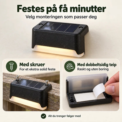 Nova – Solcelledrevet Kantbelysning