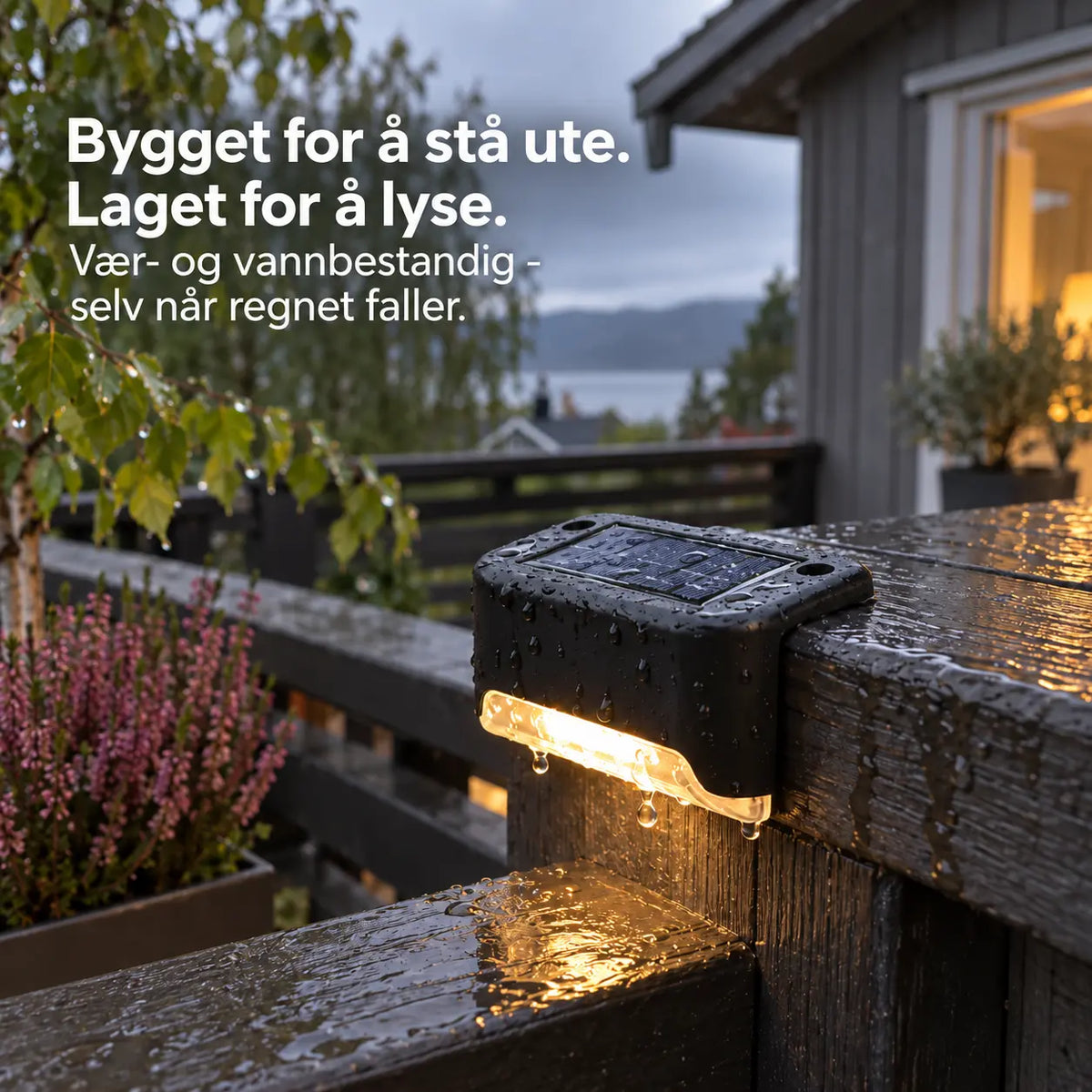 Nova – Solcelledrevet Kantbelysning